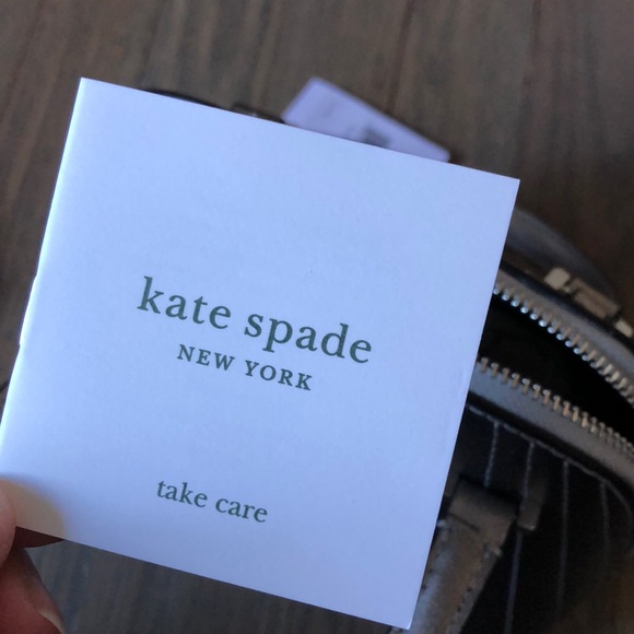 Kate Spade NWT silver mini dome crossbody🔥🔥 - Picture 11 of 15